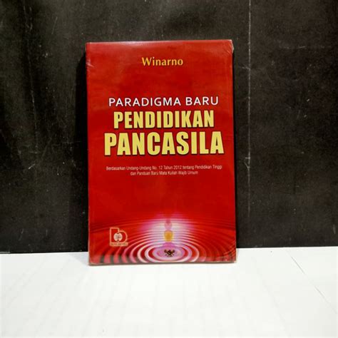 Jual Buku Paradigma Baru Pendidikan Pancasila Winarno Shopee Indonesia