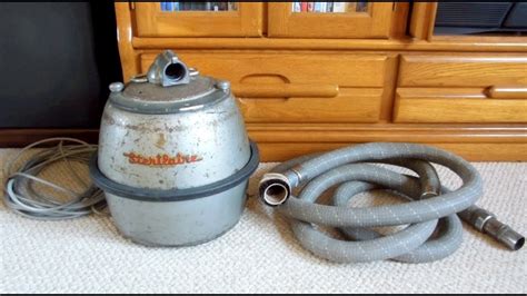 Vintage Sterilaire Eureka Roto Matic Canister Vacuum Cleaner Youtube