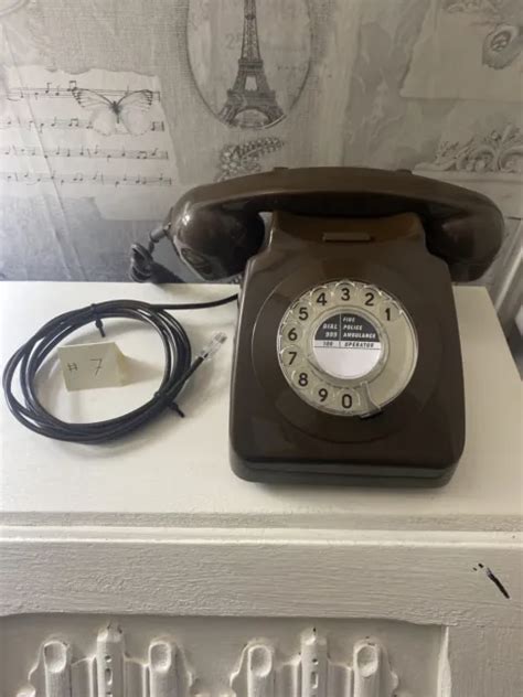 Vintage Gpo Rotary Dial Old Retro Vintage Telephone