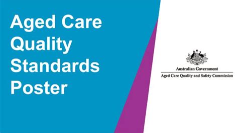 Aged Care Quality Standards Poster