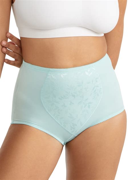 Women S Bali X Jacquard Tummy Panel Shaping Brief Panty Pack