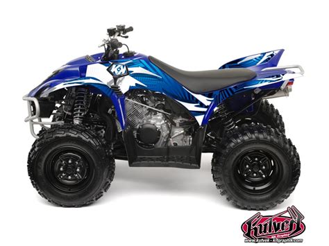 Yamaha Atv Graff Graphic Kit Blue Kutvek