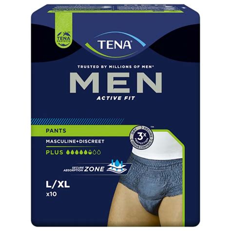 Tena Men Pants Plus Lxl 10 Kpl Yliopiston Apteekki