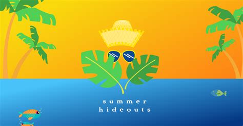 Facebook summer hideouts customizable banner template | Shutterstock