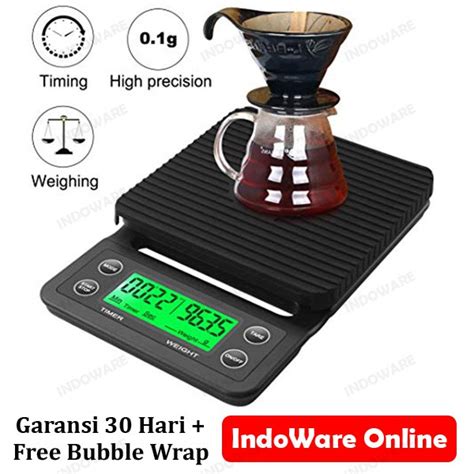 Jual Timbangan Digital Kopi Kg Timer Kopi Kue Pour Over V Coffee