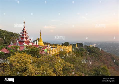 Mandalay hill pagoda hi-res stock photography and images - Alamy