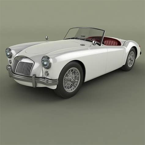 3D model MG MGA | CGTrader