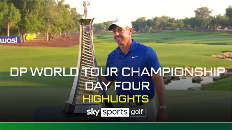 Rory McIlroy wins DP World Tour Championship | Day four highlights ...