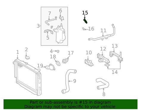 toyota engine coolant temperature sensor   oem