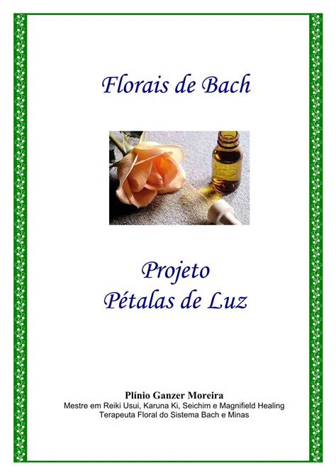 Pdf Florais De Bach Crabgrassde Luz Pdf O Que Terapia Hol Stica