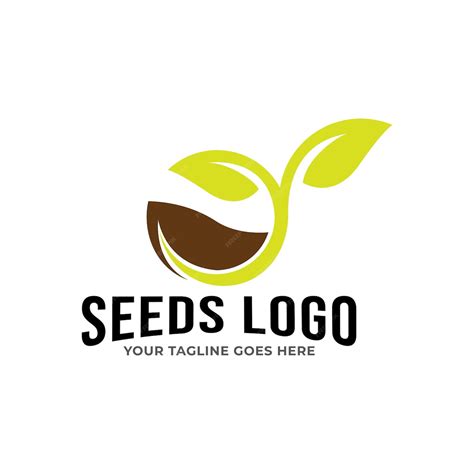 Premium Vector Seeds Logo Vector Template