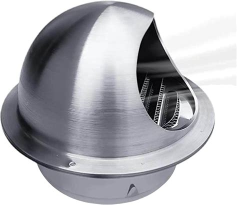 Amazon Wall Air Ventilation Outlet Hood 304 Stainless Steel Round