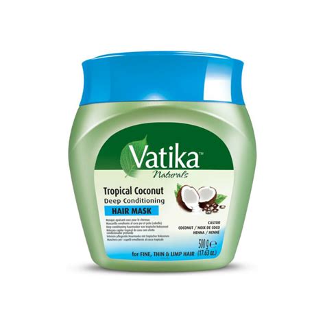 Vatika Naturals Tropical Coconut Deep Conditioning Hair Mask 500g Clippersrack