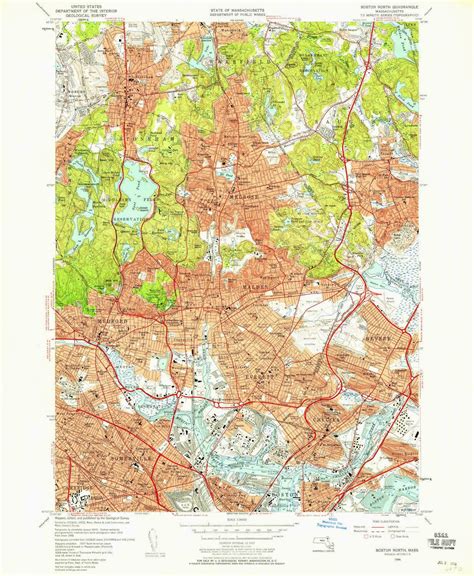 Topographic Map Of New England - Map