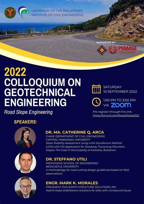 Colloquium On Geotechnical Engineering Up Institute Of Civil