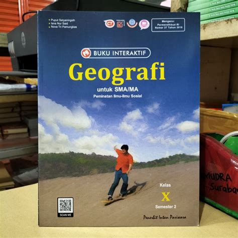 Jual BUKU PR LKS INTERAKTIF GEOGRAFI PEMINATAN KELAS 10 SMA SEMESTER 2