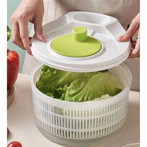 Jual MG Salad Spinner Pengering Peniris Sayuran Putar Wadah Saringan