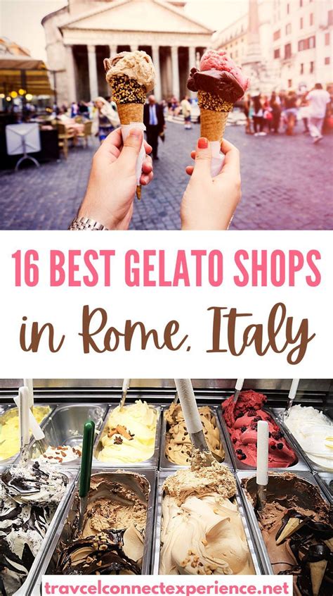 Best Gelato Shops In Rome Italy