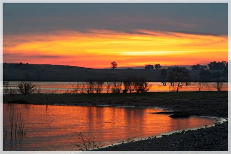 128smoky Sunset Over The Water Castlemaine Camera Club Flickr