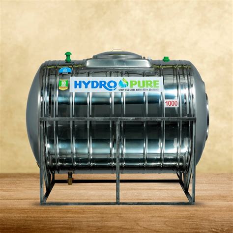 L Horizontal Stainless Steel Water Tank Steel Grade Ss