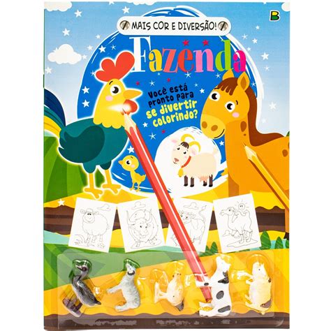 Livro Pintura Infantil - Livro de Colorir Pintar Infantil Coleção Mais Cor e Diversão Oceano ...