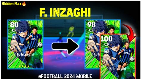 F Inzaghi Blue Lock Inzaghi Max Training Inzaghi Efootball