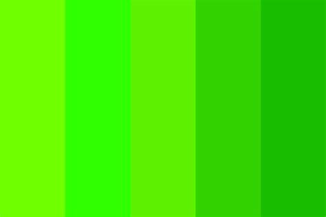 Lime Green Color Chart