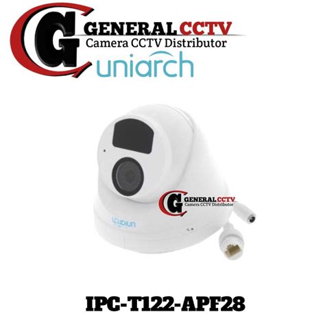 Jual Uniarch IPC T122 APF28 2MP Fixed Turret IP Camera CCTV Built In