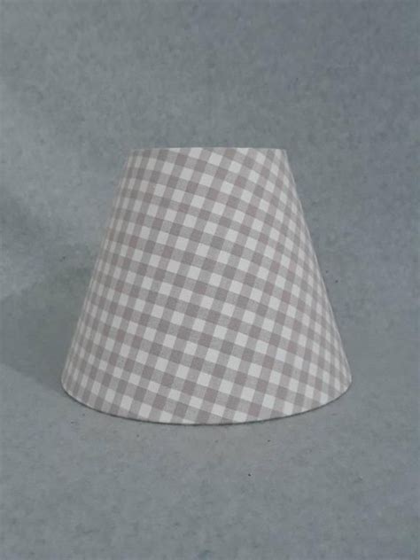 Buffalo Check Lamp Shade Checkered Grey Beige And White Shade Is 9