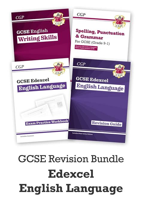 Gcse English Language Edexcel Revision Bundle For The And