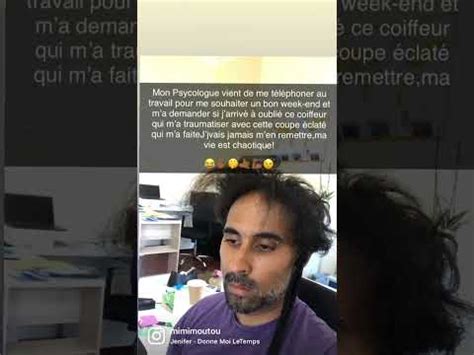 Aujourdhui Putain De Coiffeur Jvais Jamais Men Remettre Ma Vie