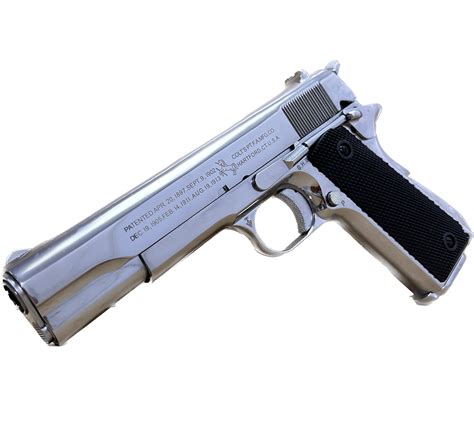 Colt A Silver Full Metal Blowback