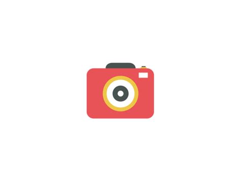 Dribbble Camera By Mica Andreea