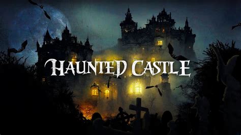 Spooky Ambience All Saints Night Haunted Castle Scary Halloween