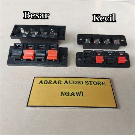 Jual Terminal Jepit Pin Terminal Speaker Pin Jepit Terminal