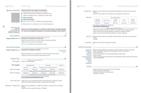 Cv Limba Englez Model Cv Simplu I Eficient Curriculum Vitae