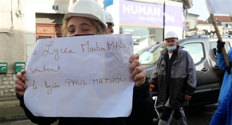 Lycée Paul Mathou forte mobilisation contre la fermeture de sections 3