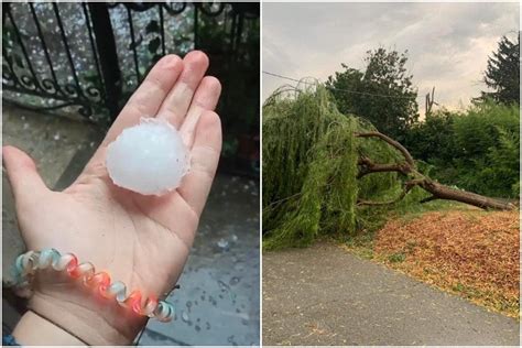 Maltempo In Piemonte Temporali E Grandine Nel Cuneese Danni A Saluzzo