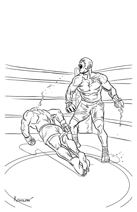 Ufc Pages Coloring Pages