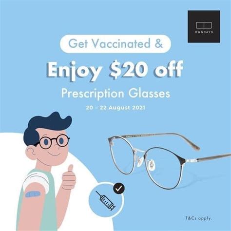 20 Aug 2021 Onward Owndays Prescription Glasses Promotion