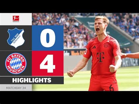 Estatísticas De Bayern X Hoffenheim - Estadísticas Hoffenheim vs Bayern München | Bundesliga | Jornada 34
