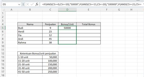 How To Calculate Employee Bonuses With Microsoft Excel DailySocial Id