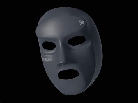 STL file M Huncho Face Mask 🎵・3D printing idea to download・Cults