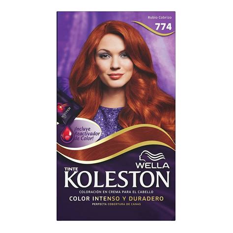 Tinte Para Cabello Koleston 774 Rojo Cobrizo Walmart