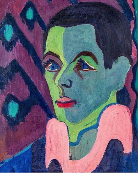 @paint.mood on Instagram: “•Ernst Ludwig Kirchner , Self-Portrait (1925 ...