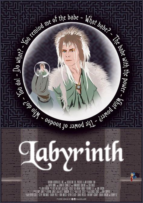 Labyrinth poster I made : r/labyrinth