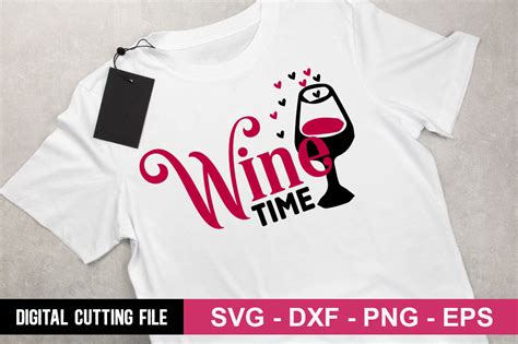 Wine Time Svg Graphic By Buysvgbundles · Creative Fabrica