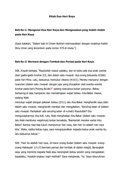 Kitab Dua Hari Raya Pdf