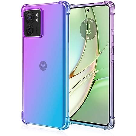 DABUNA Funda Para Moto Edge 40 Case Uso Rudo Transparente Colores