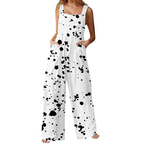 Olyvenn Deals Womens Jumpsuit Fashion Women Casual Summer Trendy